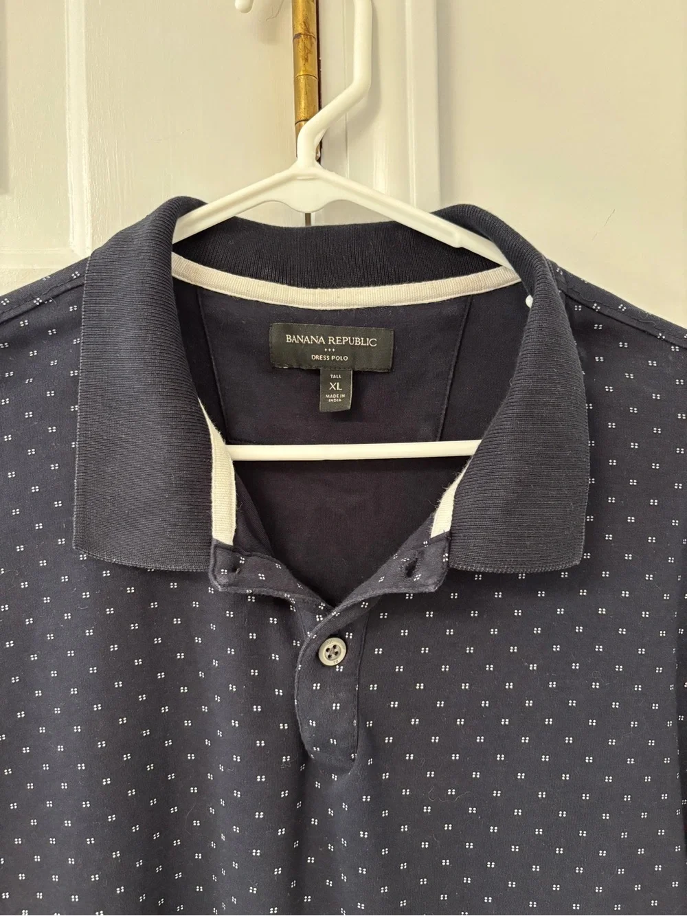 Banana Republic Men's Navy Polo XL Tall